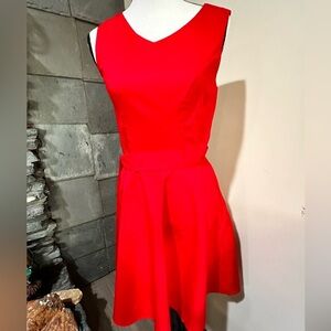 Red Dress Dressever Deep True Red great for Valentine’s Day